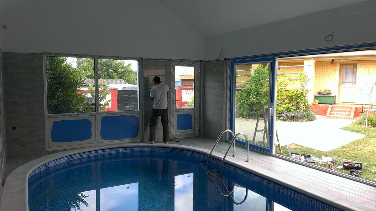 Završetak interijera bazena – Bazen Popovac