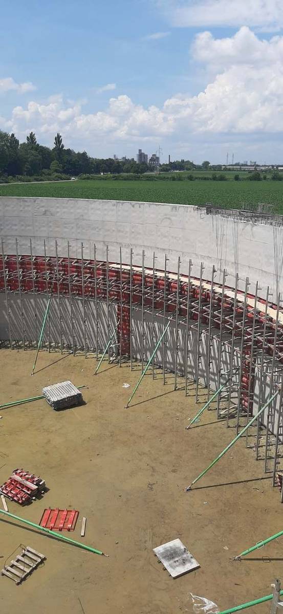 AB spremnik u završnoj fazi – Bioplinsko postrojenje SM Energy