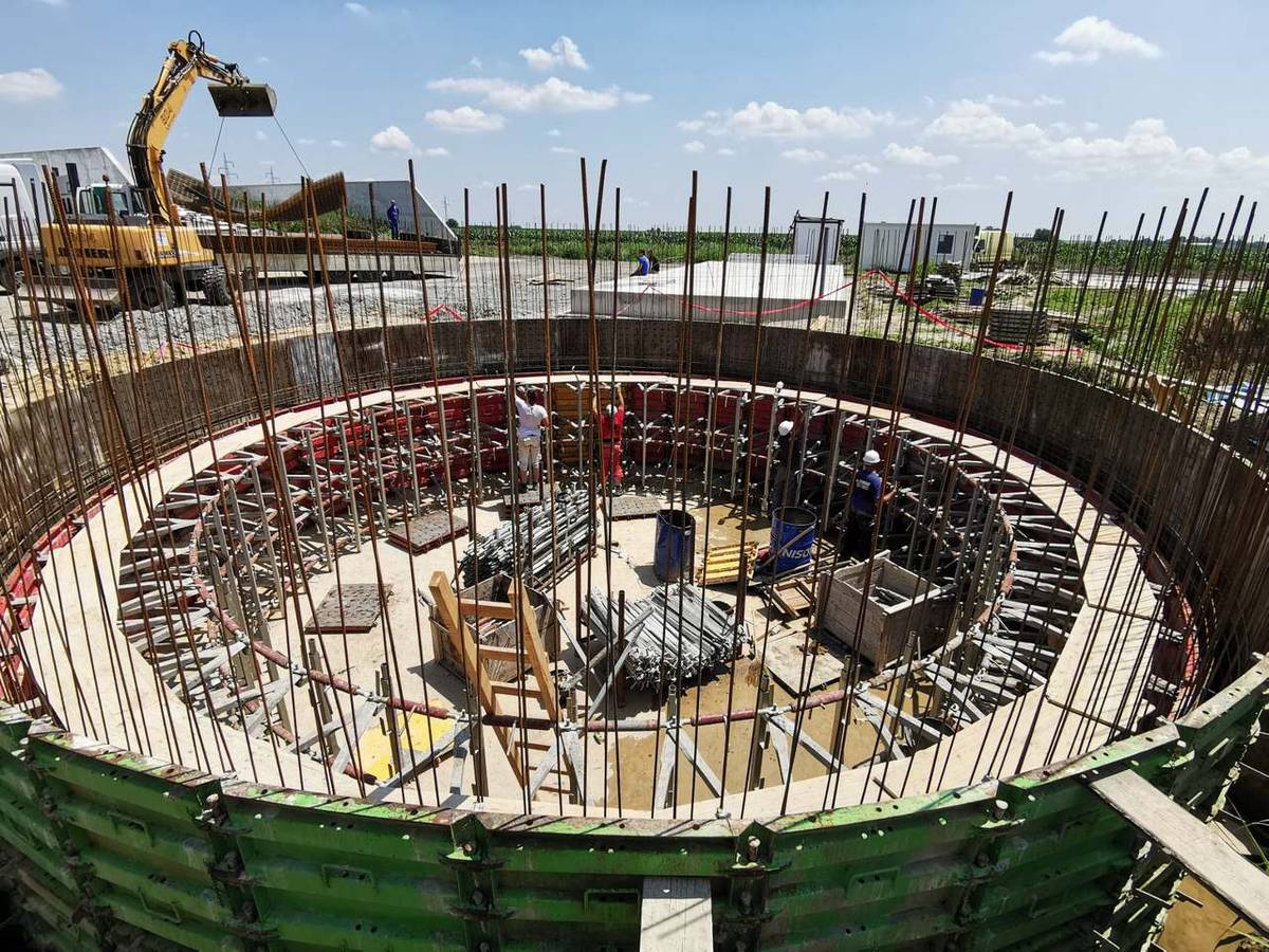 Izvedba kružnog spremnika – Bioplinsko postrojenje SM Energy