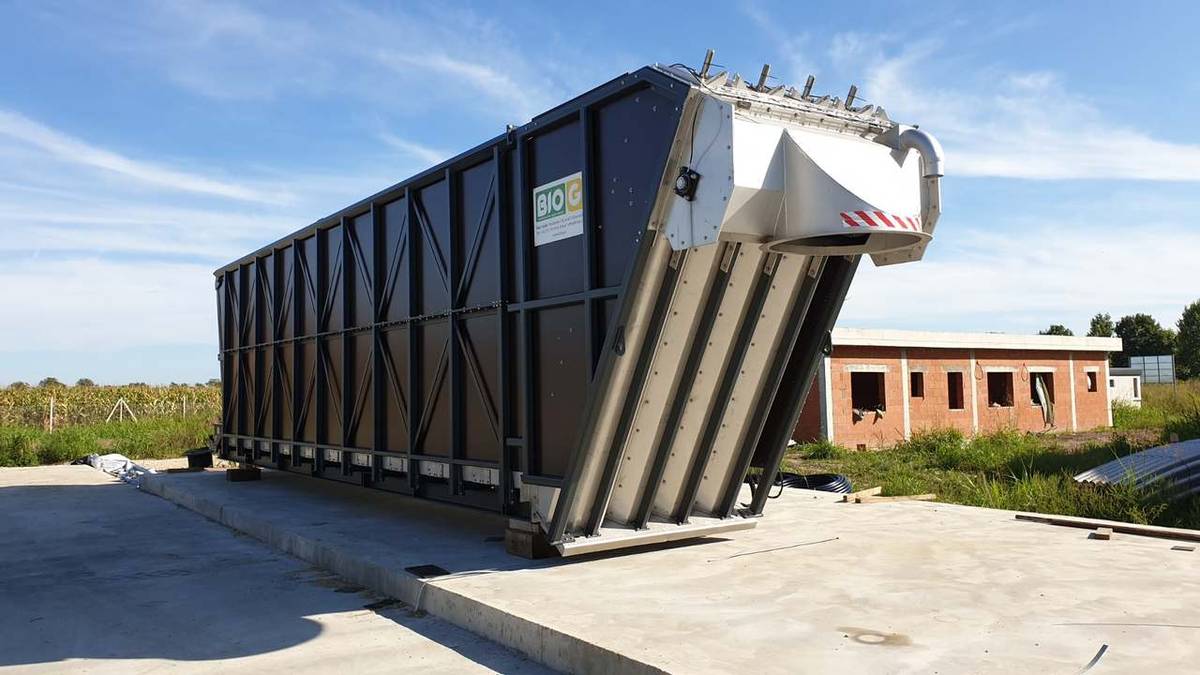 Dozirna oprema na platou – Bioplinsko postrojenje SM Energy