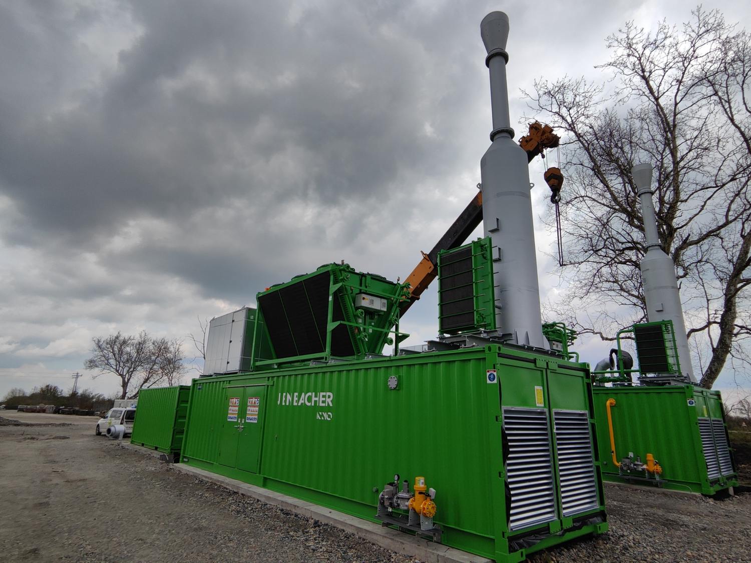 Montaža CHP modula – BPS Alter Biogas I