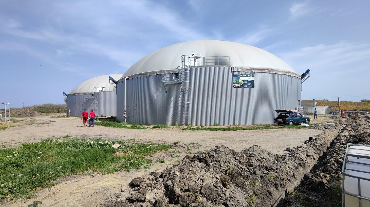 Završeni digestori – BPS Alter Biogas I