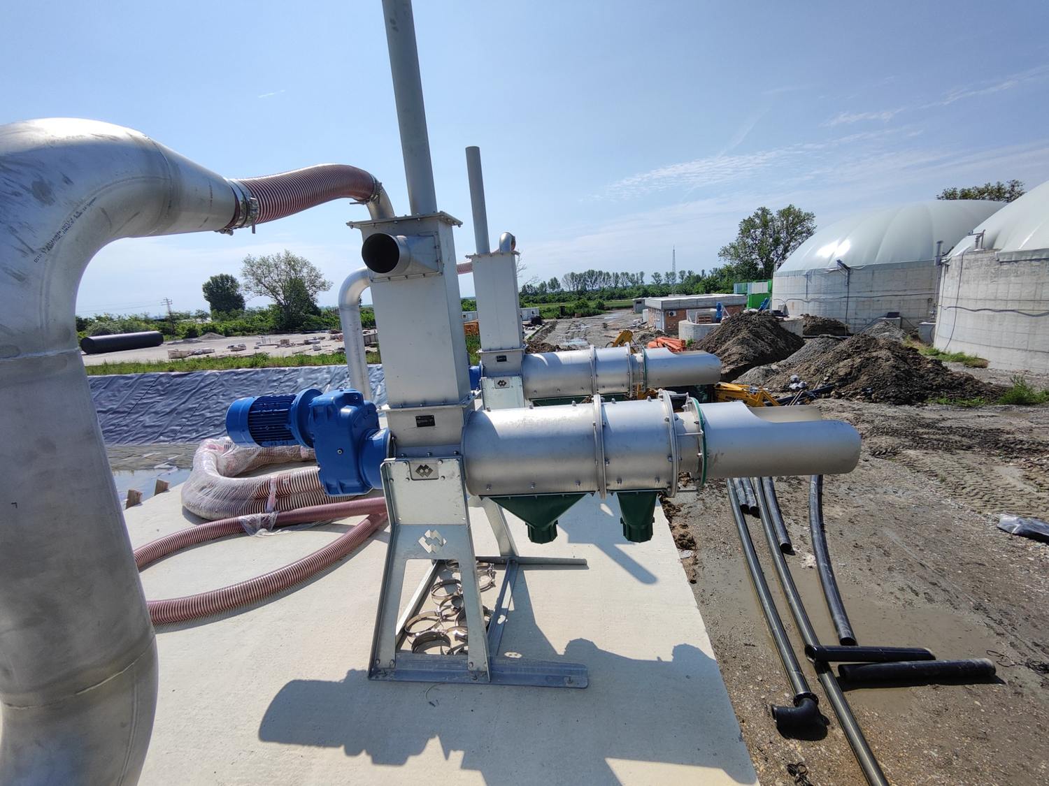montaža vanjskih strojarskih komponenti – BPS Alter Biogas I