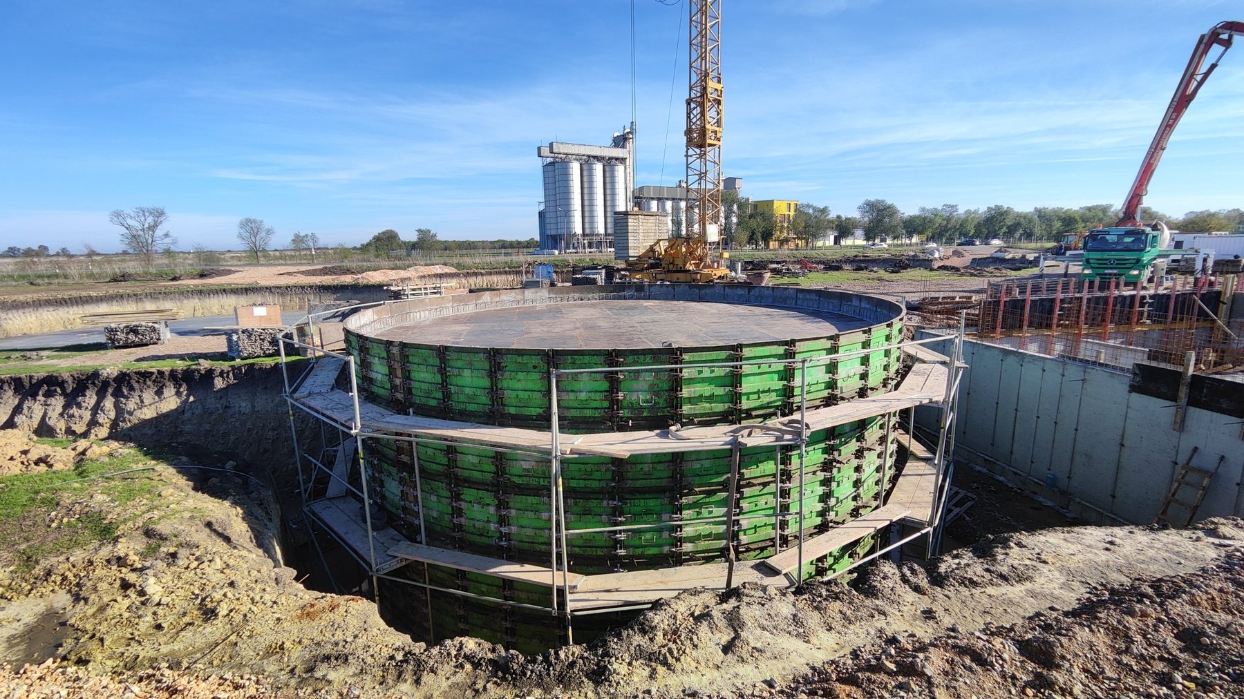 Oplata kružnog spremnika – BPS Alter Biogas Jato
