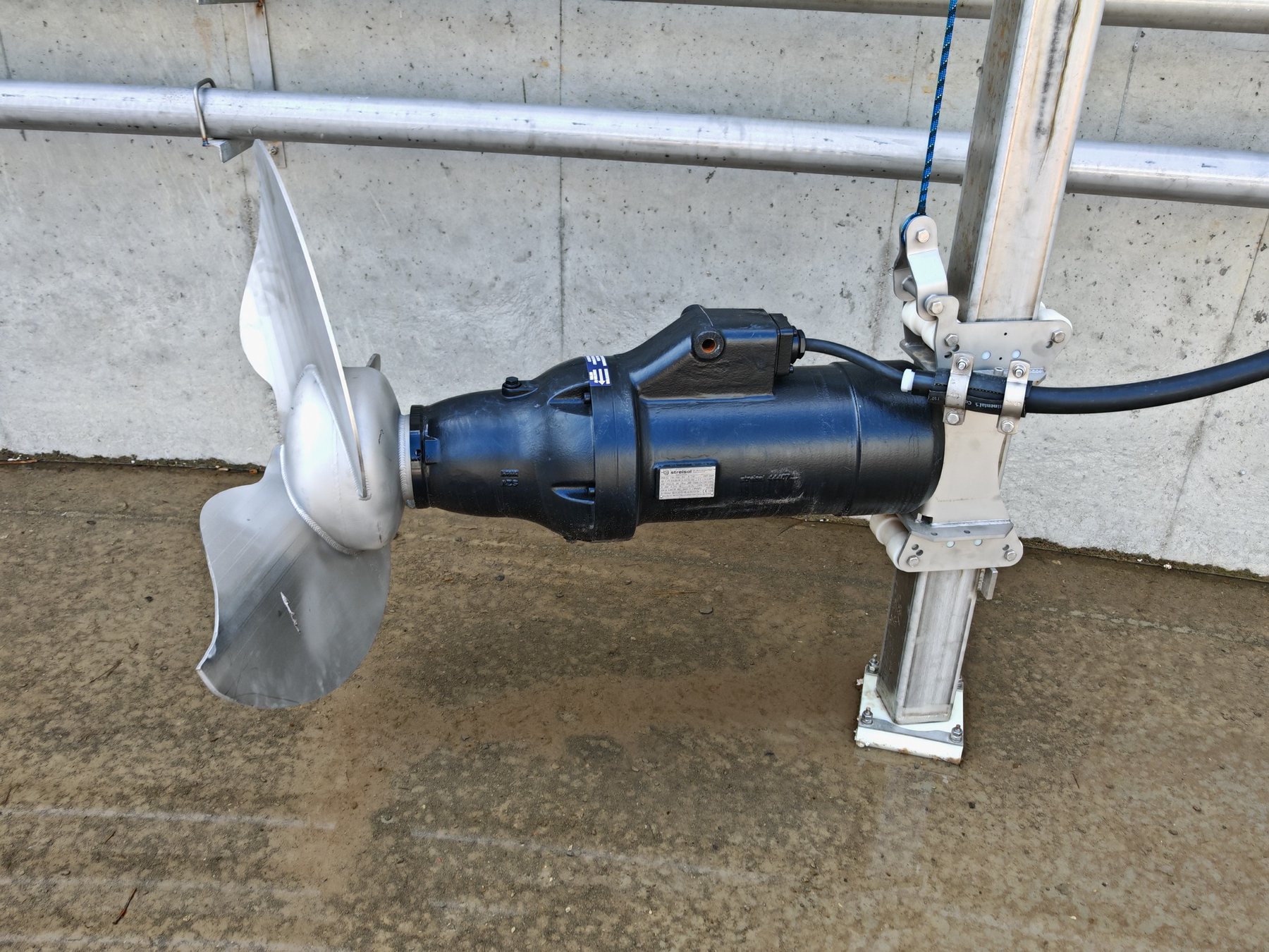 Detalj miješalice – BPS Alter Biogas Jato