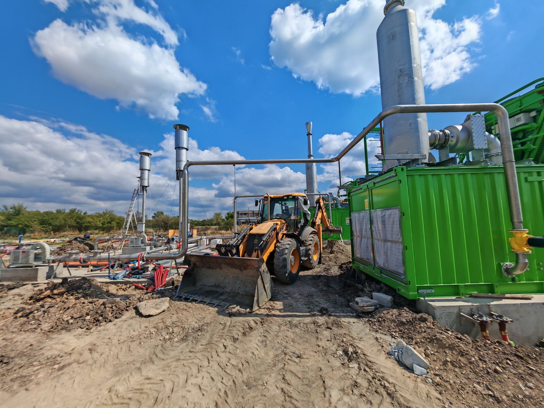 Montaža vanjske procesne opreme – BPS Alter Biogas Jato