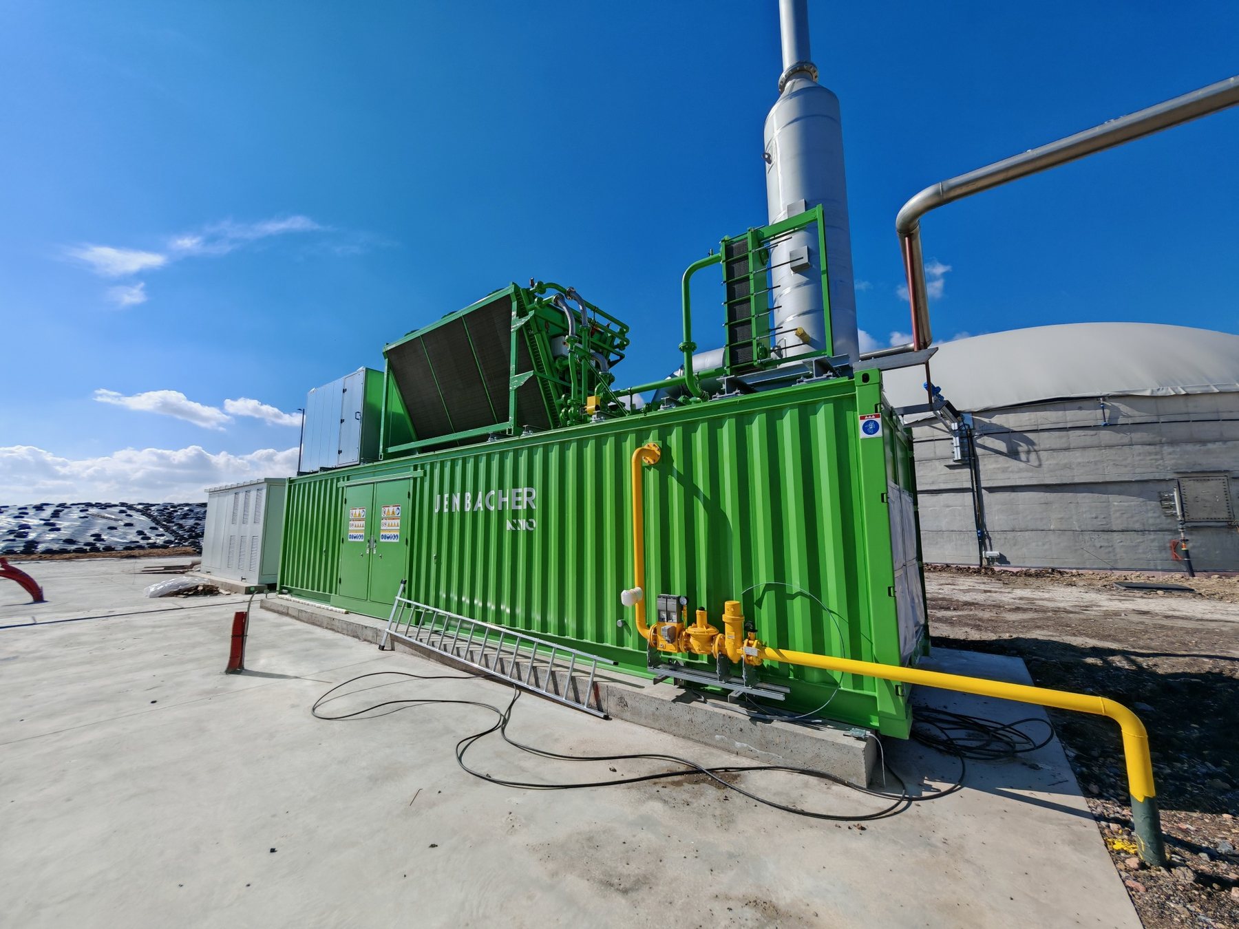 CHP modul s pratećim instalacijama – BPS Alter Biogas Jato
