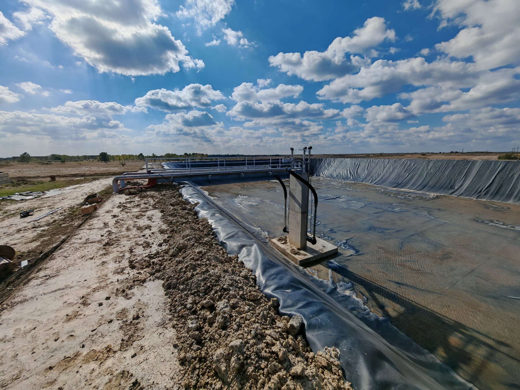Laguna s ugrađenim procesnim mostom – BPS Alter Biogas Jato
