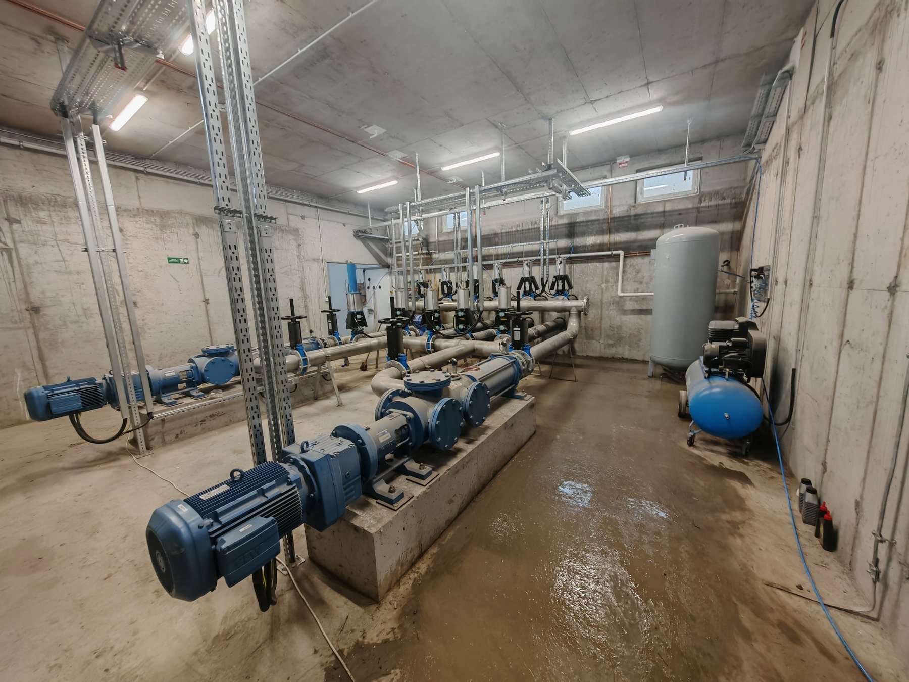 Strojarnica s ugrađenom procesnom opremom – BPS Alter Biogas Jato