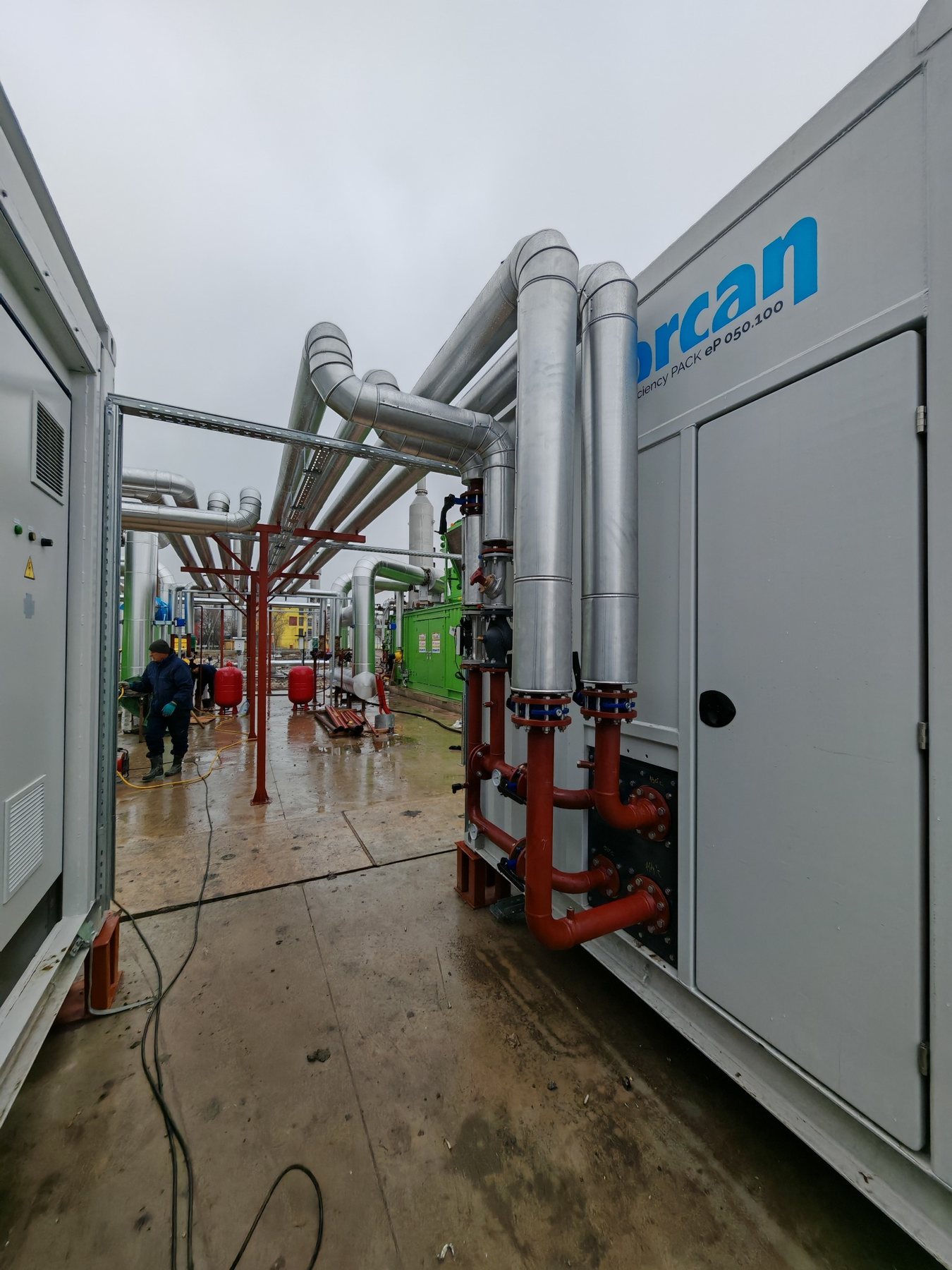 Procesna oprema sustava iskorištavanja topline – BPS Alter Biogas Jato