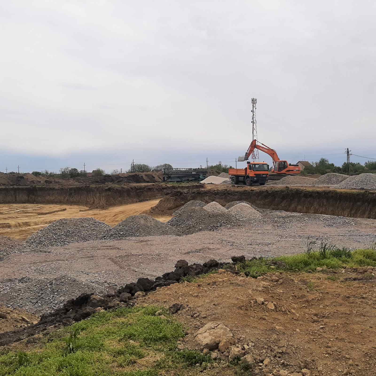 Zemljani radovi i priprema platoa – BPS Alter Biogas Plan