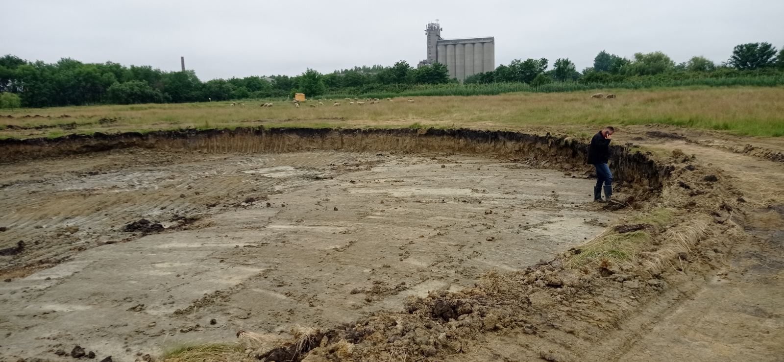 Iskop za kružni spremnik – BPS Alter Biogas Plan