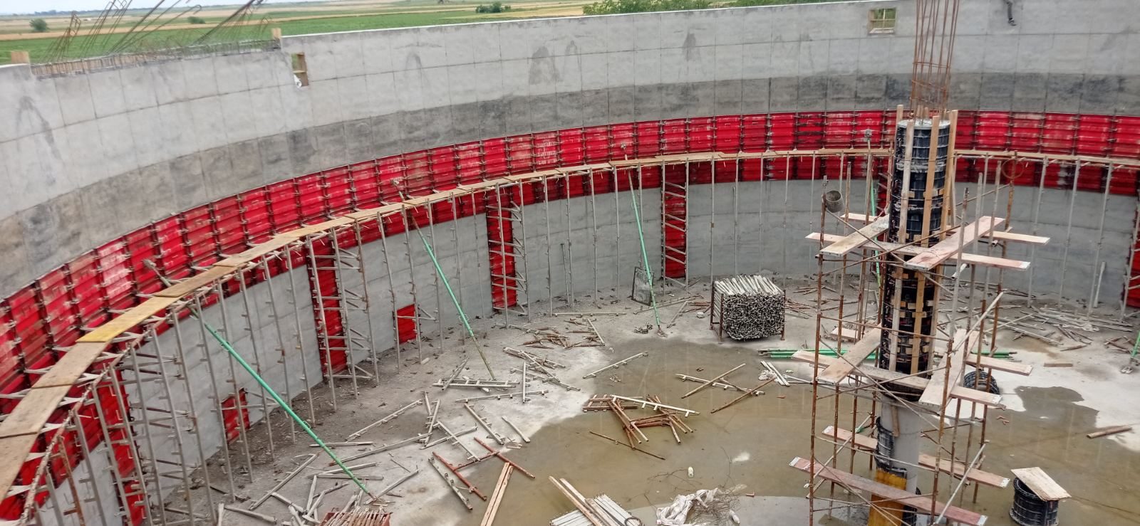 Oplata i skela kružnog spremnika – BPS Alter Biogas Toma