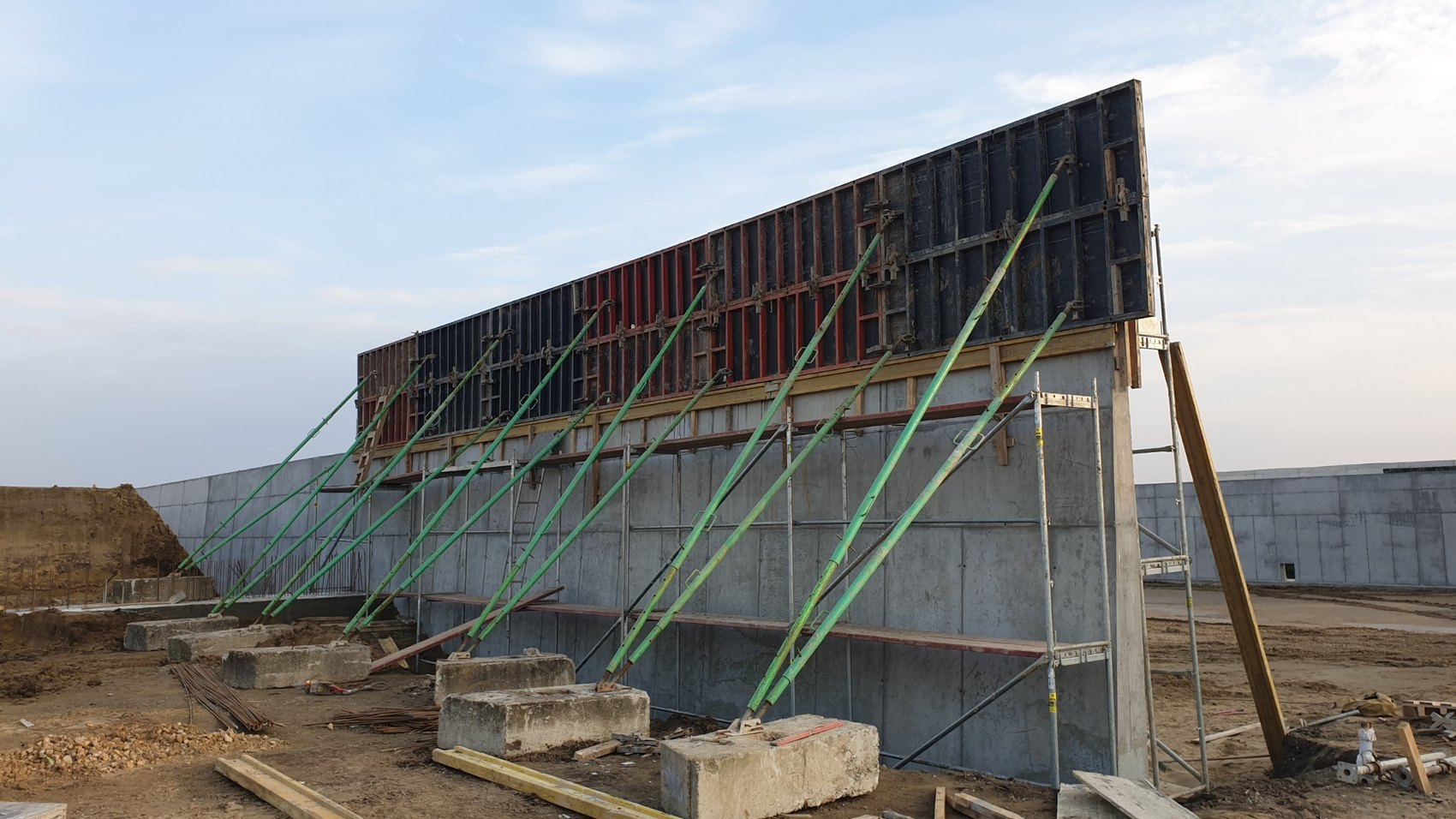 Vanjski AB zid s postavljenom oplatom – BPS Green Energy