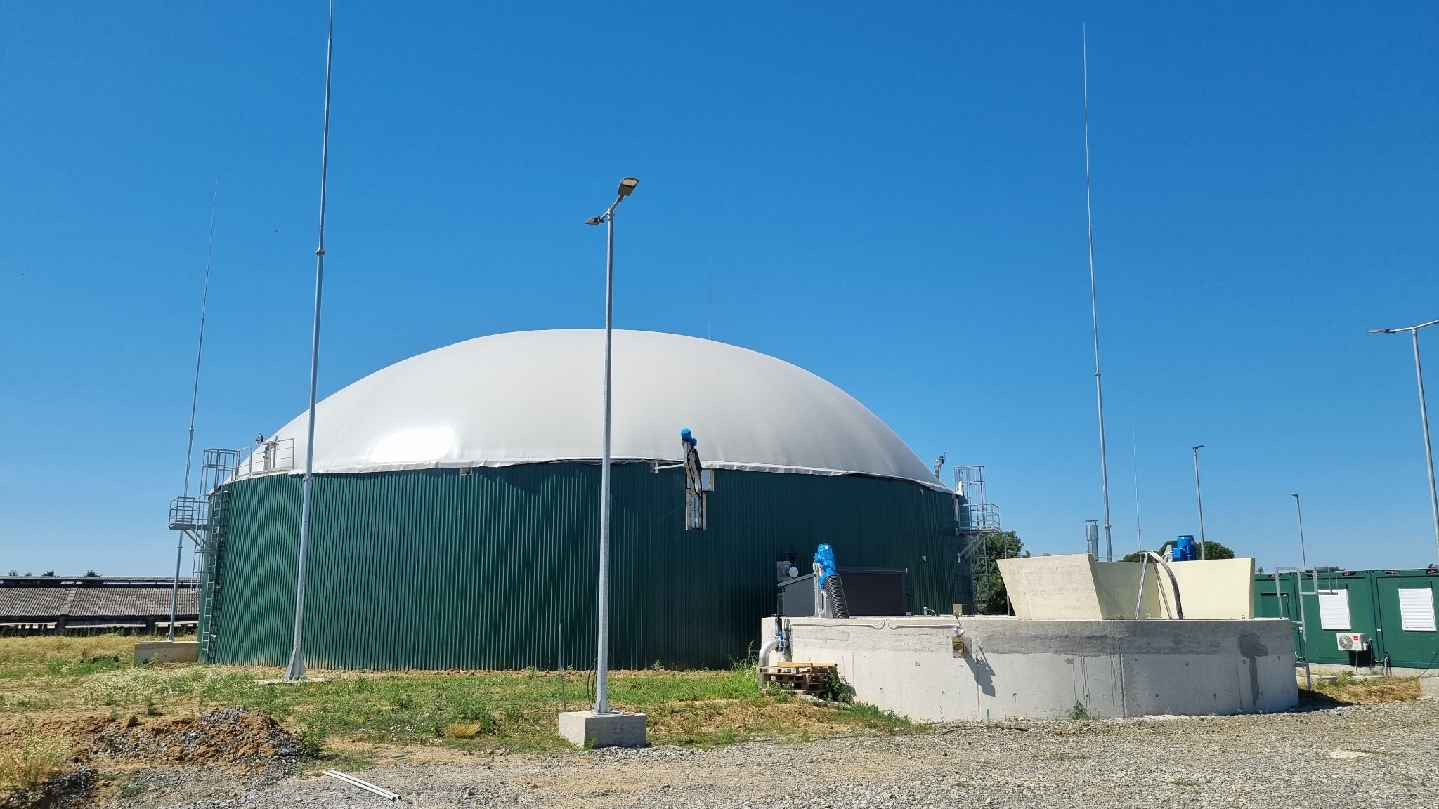Završeni spremnik s membranskom kupolom – BPS Kutjevo