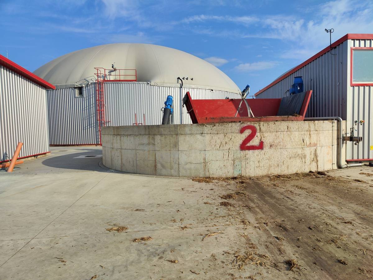 Dozirna jama uz digestor – BPS Melenci