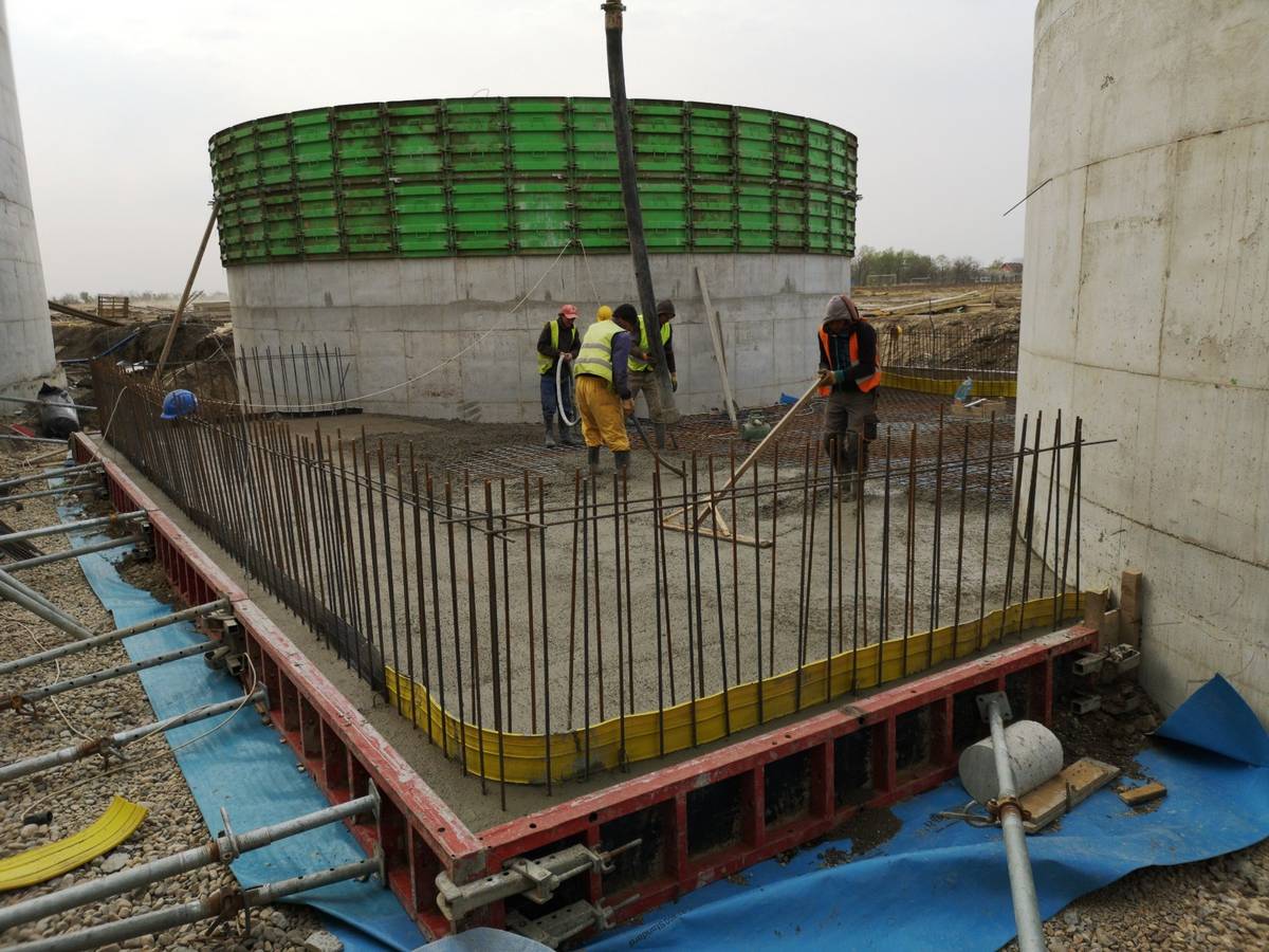 Betoniranje armiranobetonske ploče – BPS Vinex
