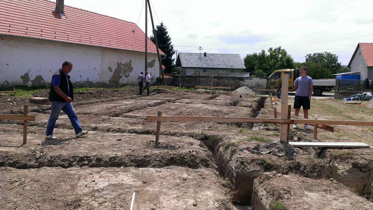 Iskop i priprema temelja – Dom za starije i nemoćne osobe Popovac