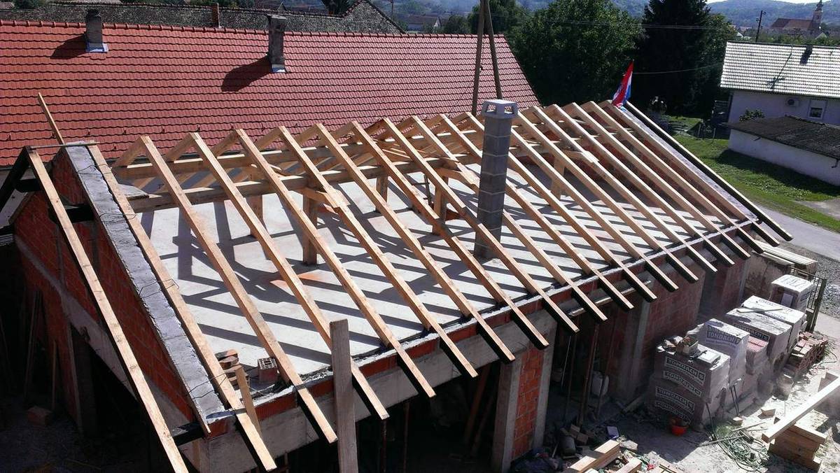 Krovište u izvedbi – Dom za starije i nemoćne osobe Popovac