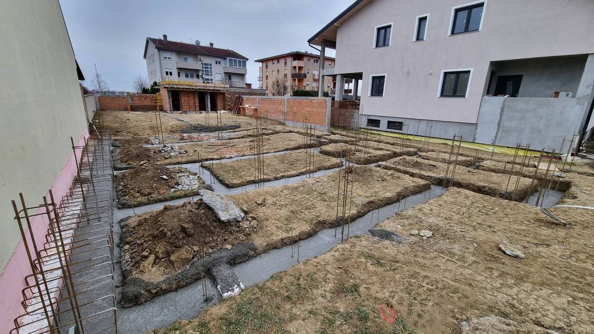 Armatura temeljnih traka – Stambena zgrada s tri stambene jedinice Osijek